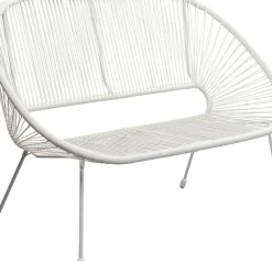 Trädgårdsbänk Acapulco Mono - Vit - KARE Design
