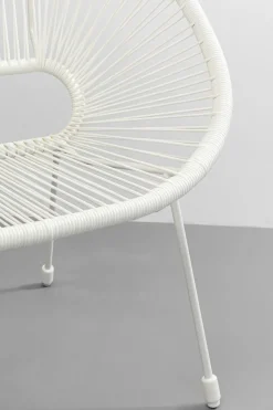 Trädgårdsbänk Acapulco Mono - Vit - KARE Design