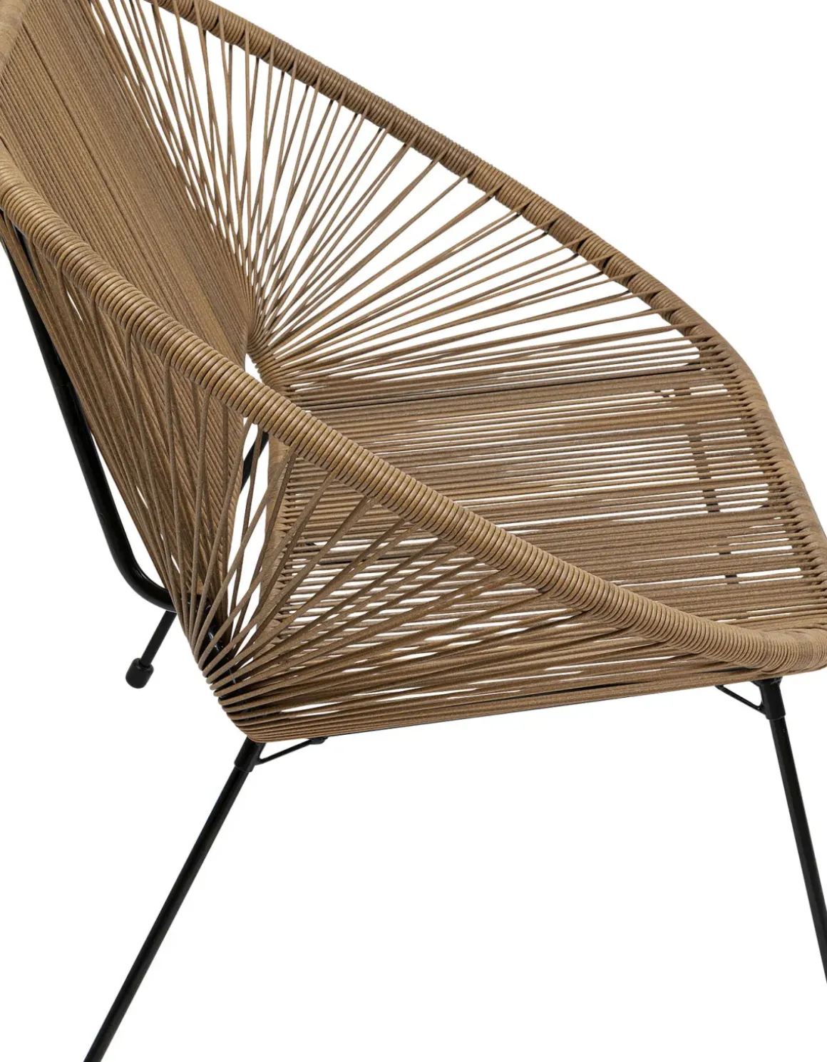 Trädgårdsbänk Acapulco - Natur, 121 cm - KARE Design