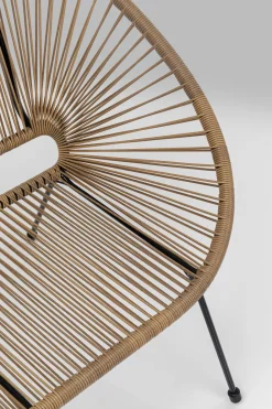 Trädgårdsbänk Acapulco - Natur, 121 cm - KARE Design