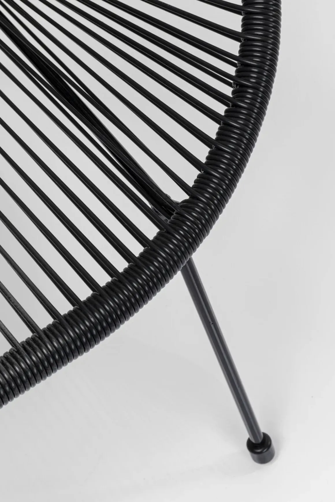 Trädgårdsbänk Acapulco - Svart, 121cm - KARE Design