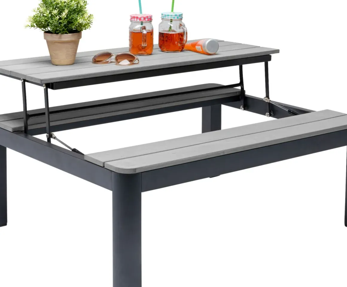 Trädgårdsbord Holiday - Svart Höjbart soffbord - KARE Design