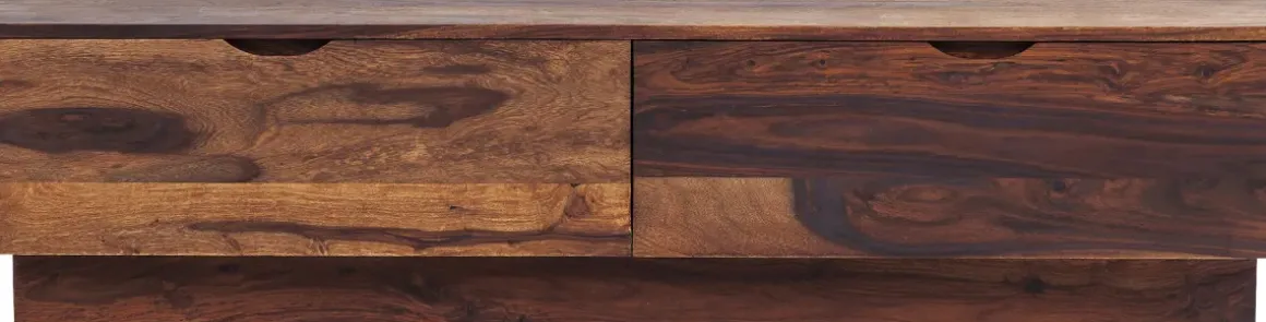 TV-Bänk Authentico - Massivt Trä, 35x159cm - KARE Design