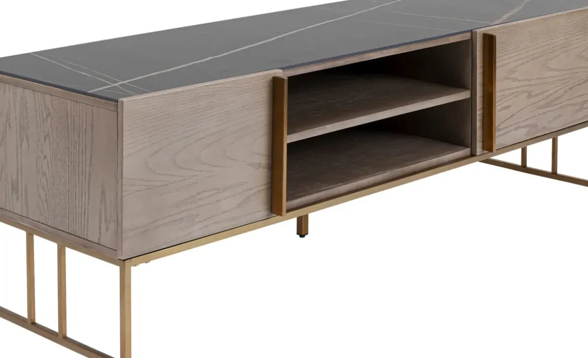 Tv-Bänk Cesaro Ask, 50x160cm - KARE Design