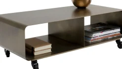 Tv-Bänk Lounge på Hjul - Bronze, 30x90cm - KARE Design