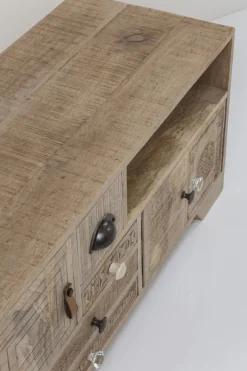 TV-Bänk Puro - Ljust Trä, 45x125cm - KARE Design