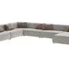 U-Soffa Infinity Malibu Grå, 417cm - KARE Design
