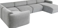 U-Soffa Lucca 1:a Grå - Höger - KARE Design