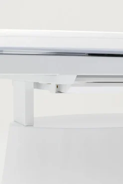 Utdragbart Bord Benvenuto - Ovalt Bord Vit, 200-250x110cm - KARE Design
