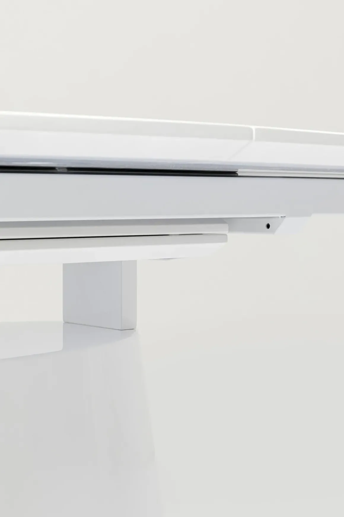 Utdragbart Bord Benvenuto - Ovalt Bord Vit, 200-250x110cm - KARE Design