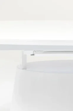 Utdragbart Bord Benvenuto - Ovalt Bord Vit, 200-250x110cm - KARE Design