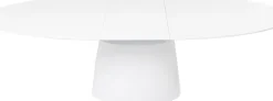 Utdragbart Bord Benvenuto - Ovalt Bord Vit, 200-250x110cm - KARE Design