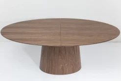 Utdragbart Bord Benvenuto - Ovalt Bord Valnöt, 200-250x110cm - KARE Design