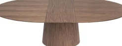 Utdragbart Bord Benvenuto - Ovalt Bord Valnöt, 200-250x110cm - KARE Design