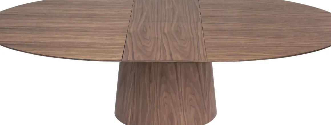 Utdragbart Bord Benvenuto - Ovalt Bord Valnöt, 200-250x110cm - KARE Design