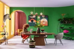 Utdragbart Bord Benvenuto - Valnöt, 200-250x110cm - KARE Design