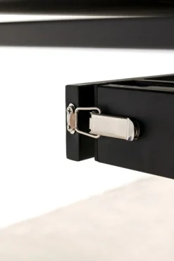 Utdragbart Bord Twist - Svart, 120(30+30)x90cm - KARE Design