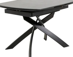 Utdragbart Bord Twist - Svart, 120(30+30)x90cm - KARE Design