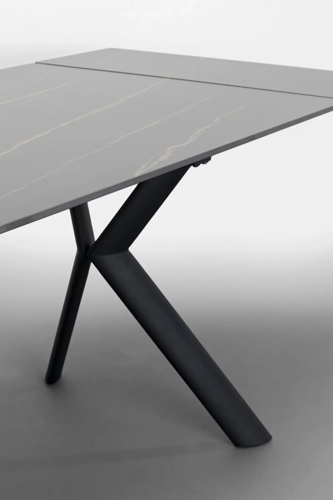 Utdragbart Bord Xenia - Svart, 140(30+30)x80cm - KARE Design