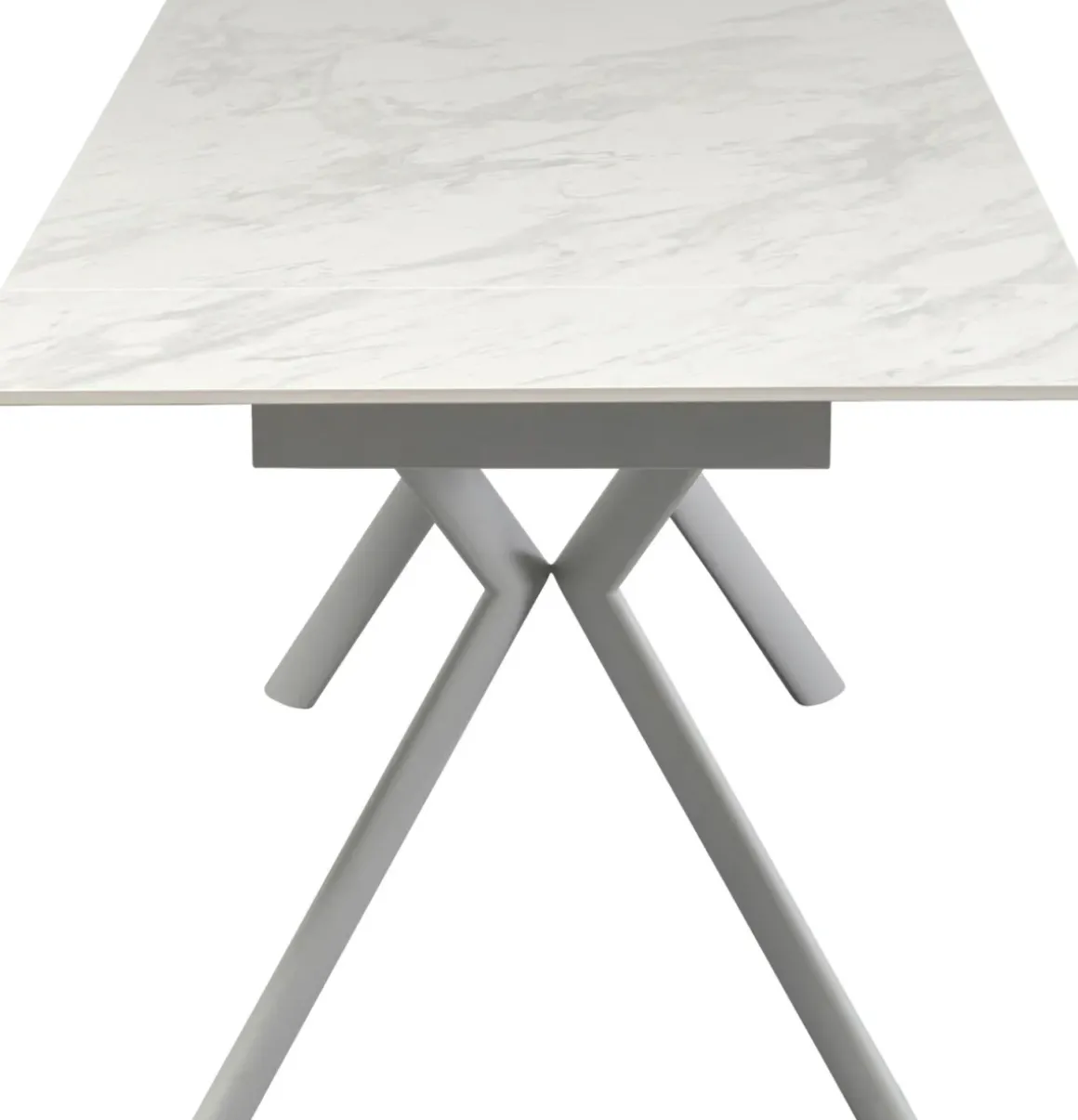 Utdragbart Bord Xenia - Vit 140(30+30)x80cm - KARE Design