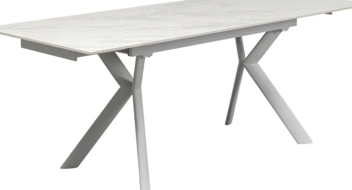 Utdragbart Bord Xenia - Vit 140(30+30)x80cm - KARE Design