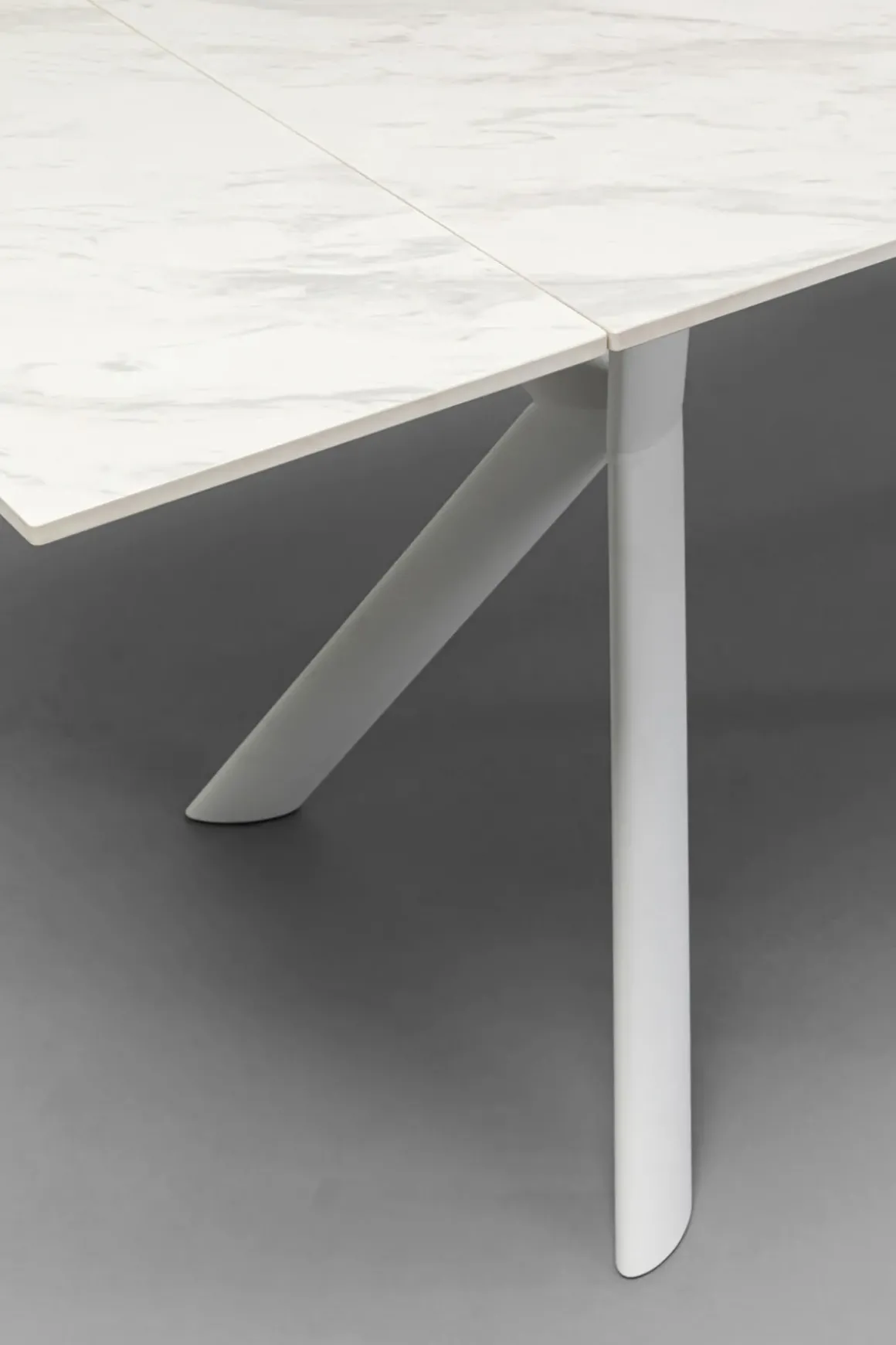 Utdragbart Bord Xenia - Vit 140(30+30)x80cm - KARE Design