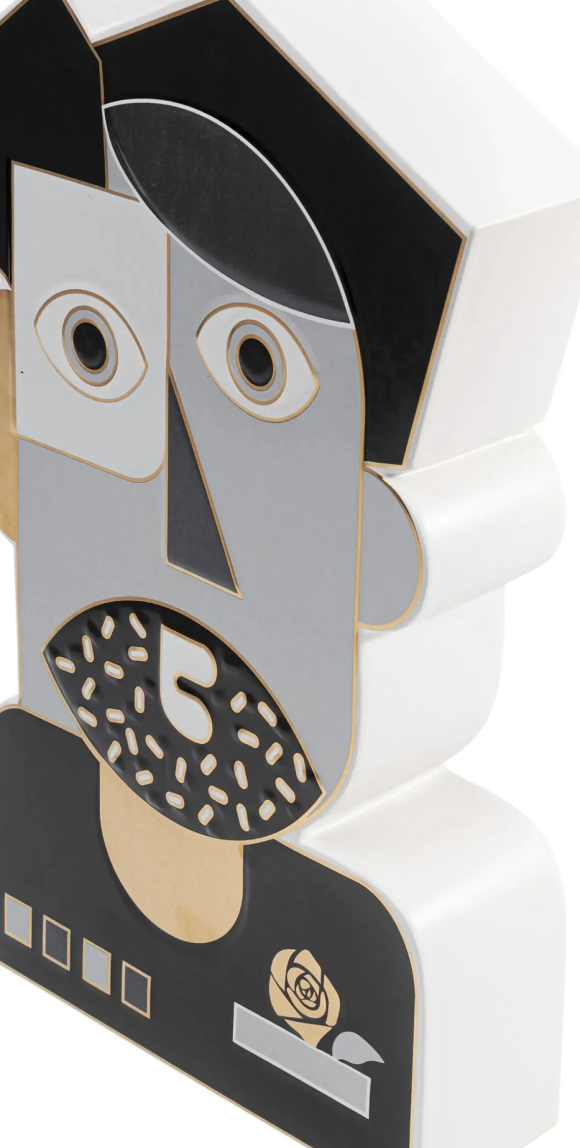 Vas Abstract Gentleman, 43cm - KARE Design