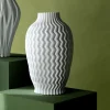 Vas Akira - Oval, vit, 35cm - KARE Design