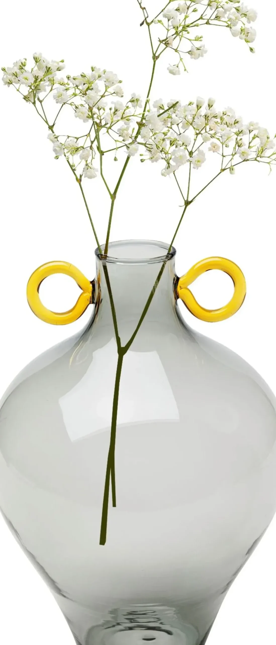 Vas Amore Handle - Grå, Handgjord, Unik, 23cm - KARE Design