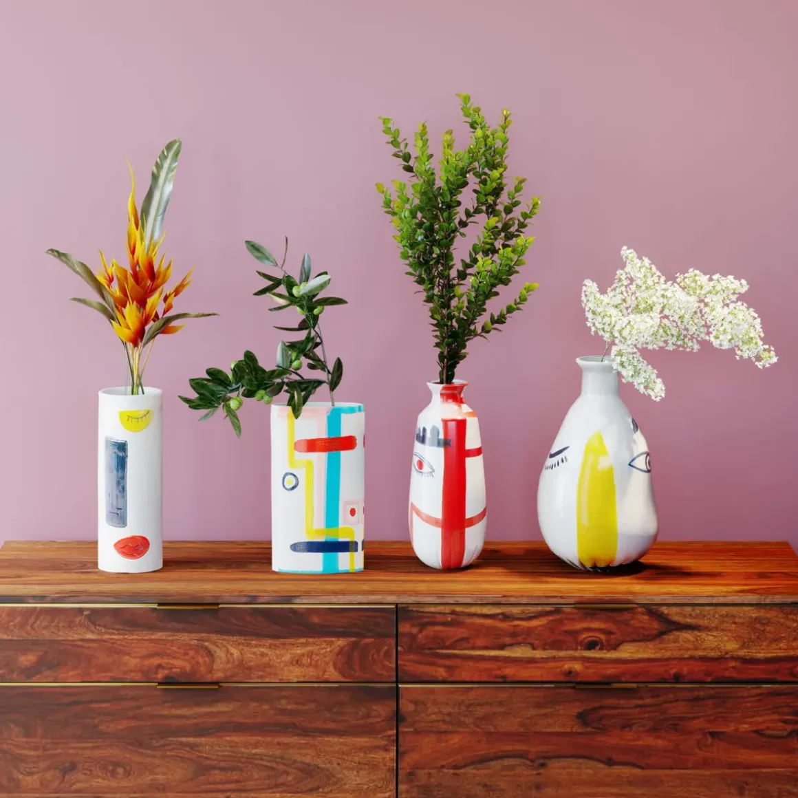 Vas Art Face Colore 23 - KARE Design