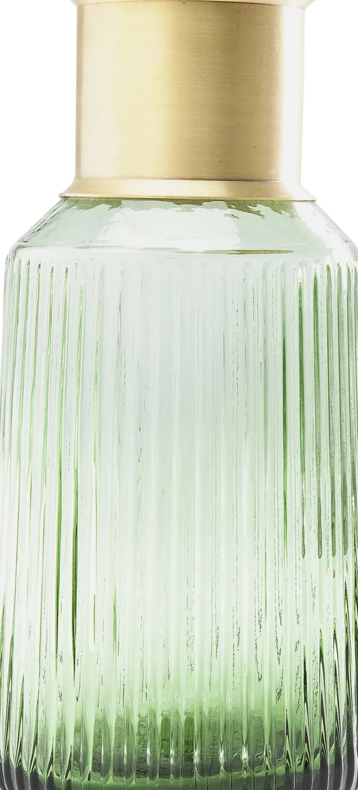 Vas Barfly Grön - Glasvas med Dekorativ Mässing - KARE Design