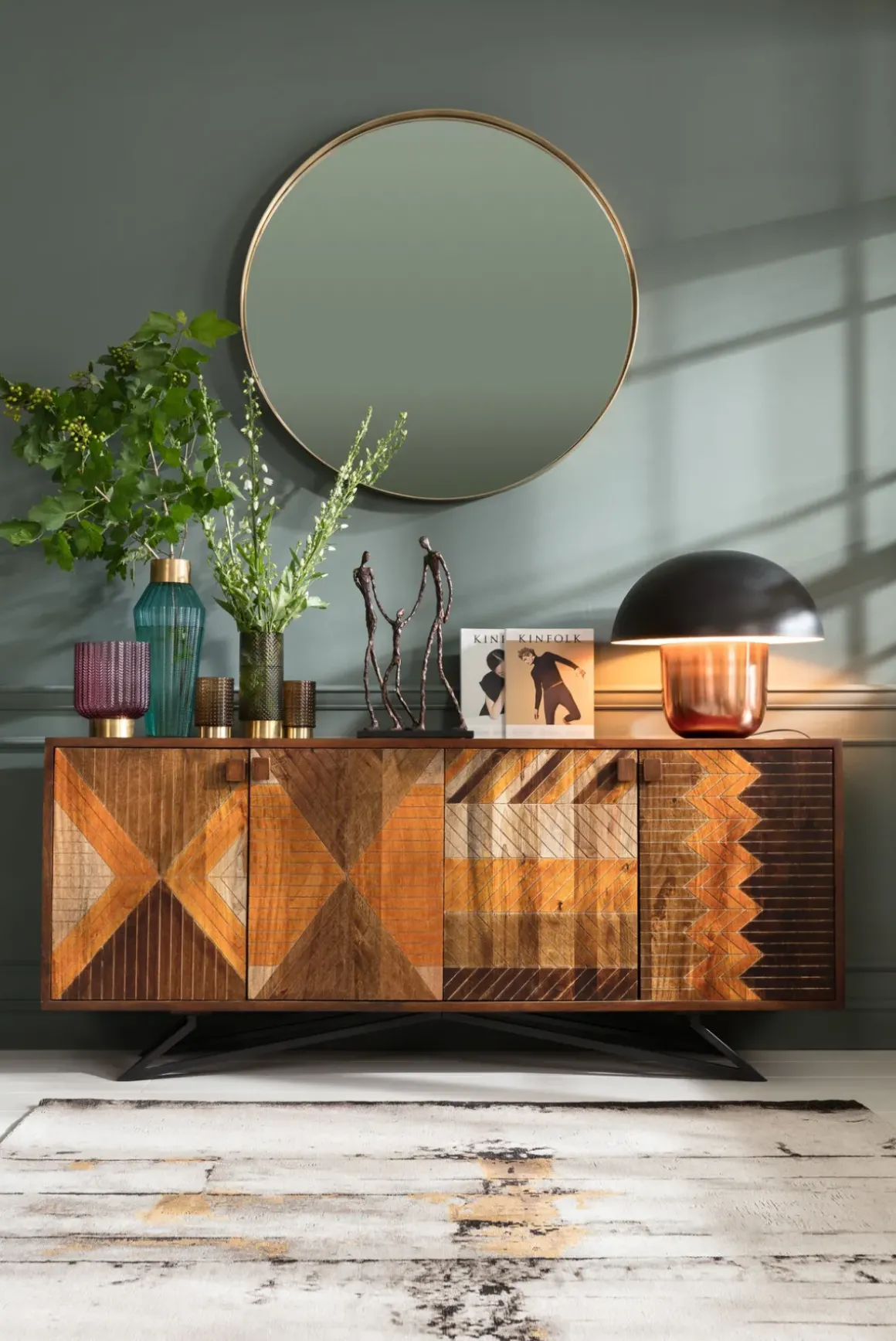 Vas Barfly Light Blå 43cm - KARE Design