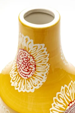 Vas Big Bloom - Gul, 38cm - KARE Design
