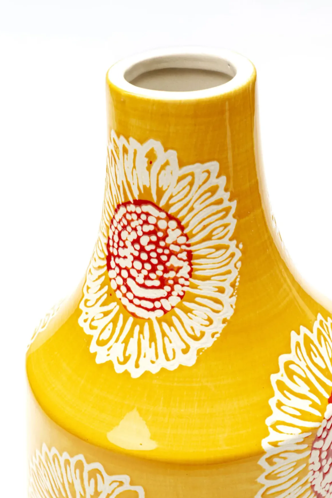 Vas Big Bloom - Gul, 38cm - KARE Design