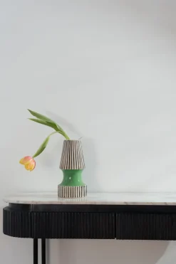 Vas Calabria - Grön, 26cm - KARE Design
