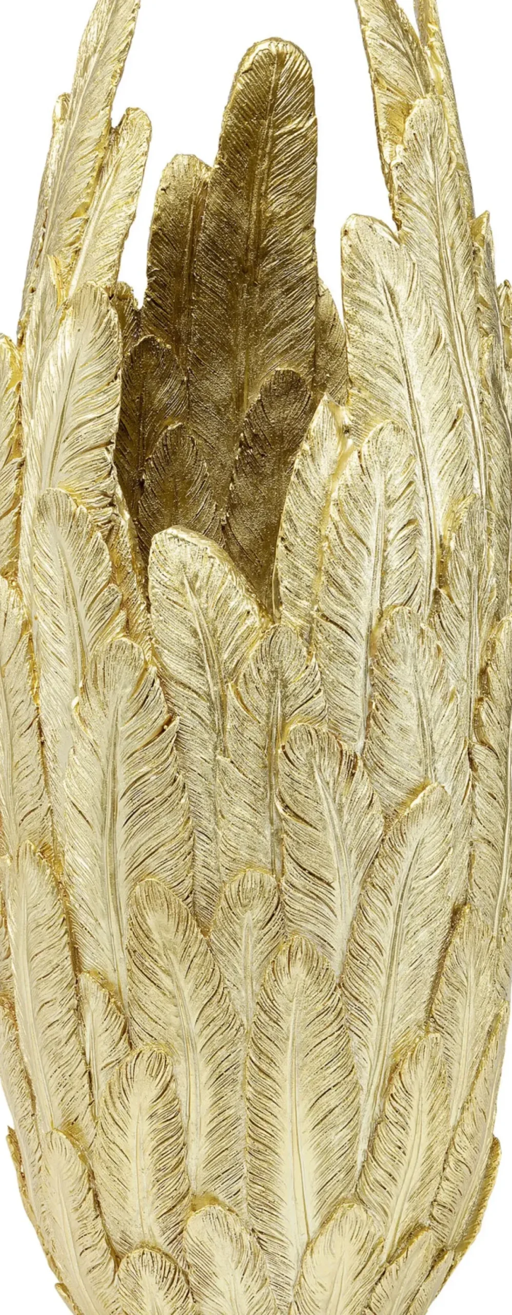 Vas Feathers Guld 80cm - KARE Design