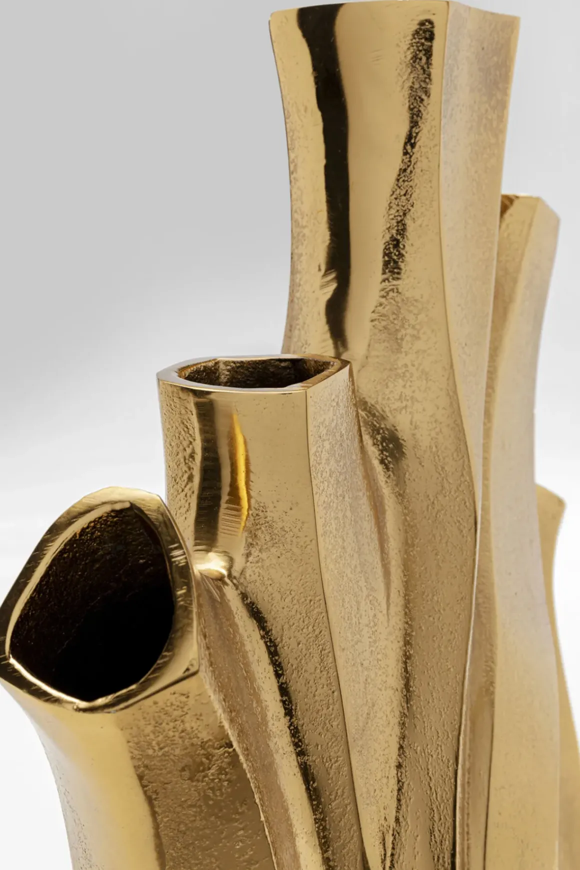 Vas Flame - Guld, 25cm - KARE Design