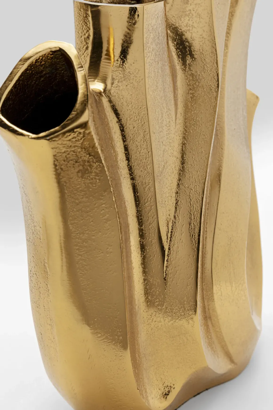 Vas Flame - Guld, 25cm - KARE Design