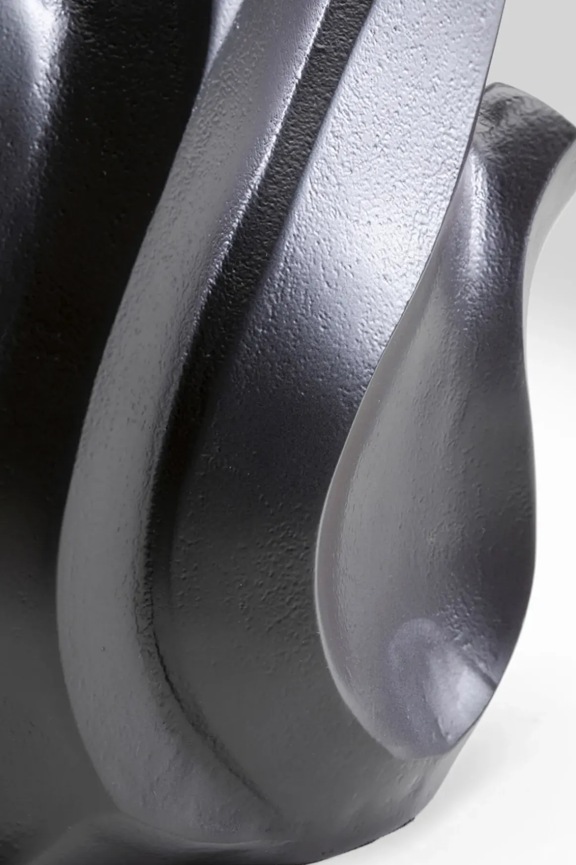 Vas Flame - Svart, 29cm - KARE Design