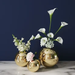 Vas Goldy Rund, 8cm - KARE Design