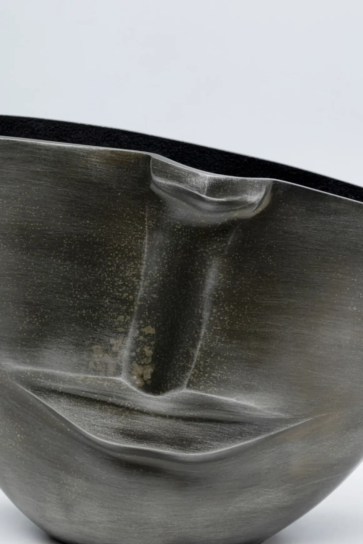 Vas Half Face - Antracitgrå, 31cm - KARE Design