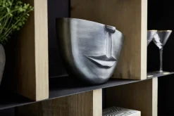 Vas Half Face - Antracitgrå, 31cm - KARE Design