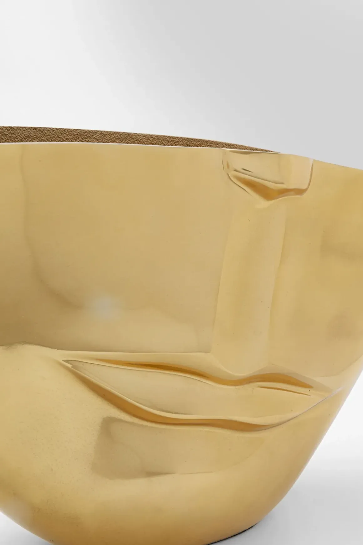 Vas Half Face - Guld, 46cm - KARE Design