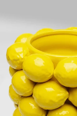 Vas Lemon Juice - Citroner, Gul, 43cm - KARE Design