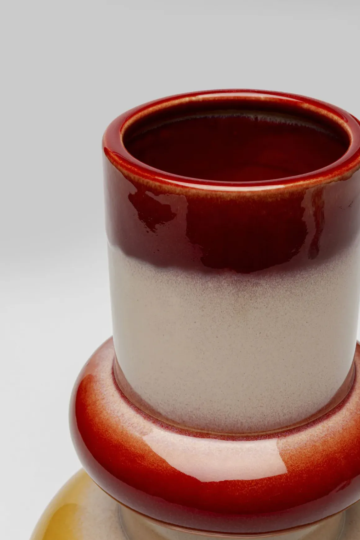 Vas Lighthouse - Gul/Röd 33cm - KARE Design