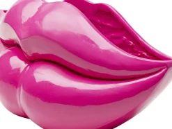 Vas Lips Rosa - Handmålad Unik dekorvas - KARE Design