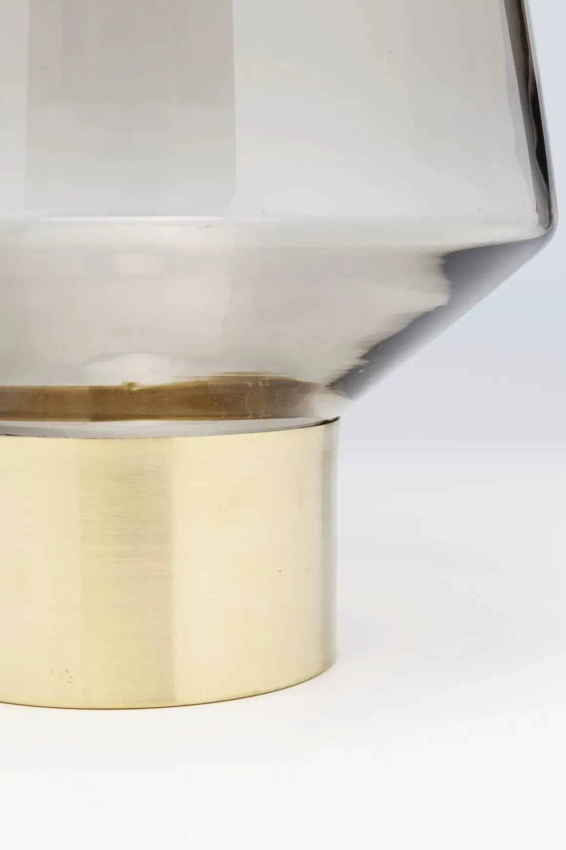 Vas Noble Ring - i Brun Tonat Glas, Ø24cm - KARE Design