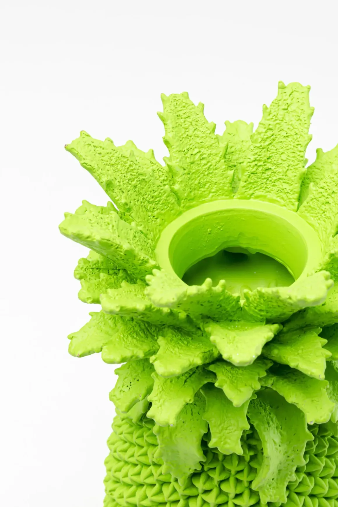 Vas Pineapple - Green, 30cm - KARE Design