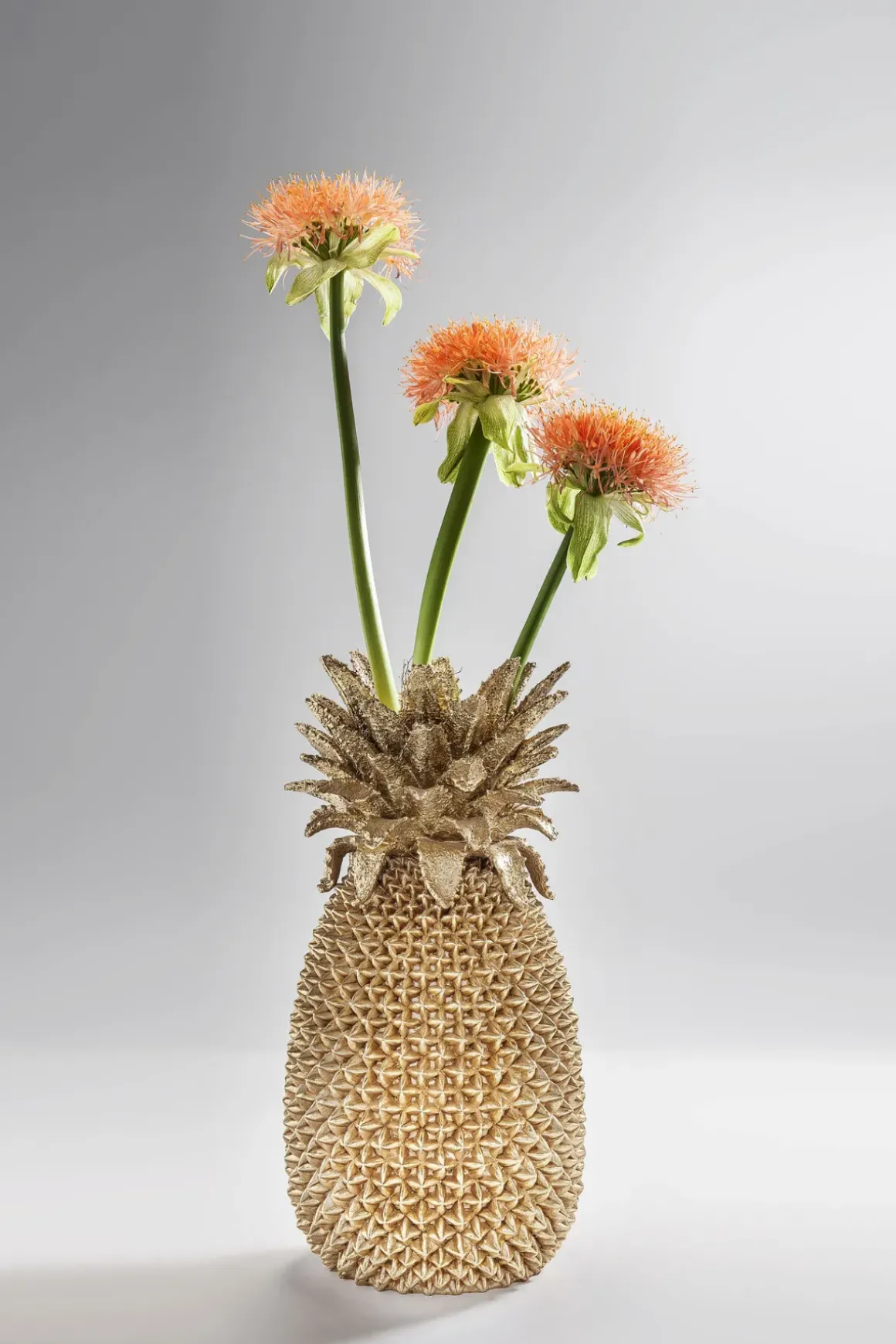 Vas Pineapple Guld, 50cm - KARE Design