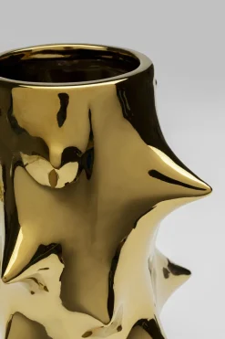 Vas Pointy - Guld, Handgjord, Unik, 25cm - KARE Design